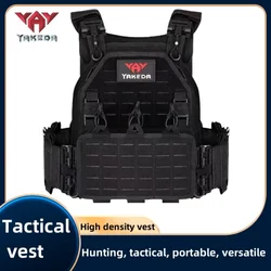 Kamizelka taktyczna YAKEDA Outdoor Hunting Plate Carrier Ochronna regulowana kamizelka Airsoft Carrier Sprzęt bojowy 6094 kamizelka