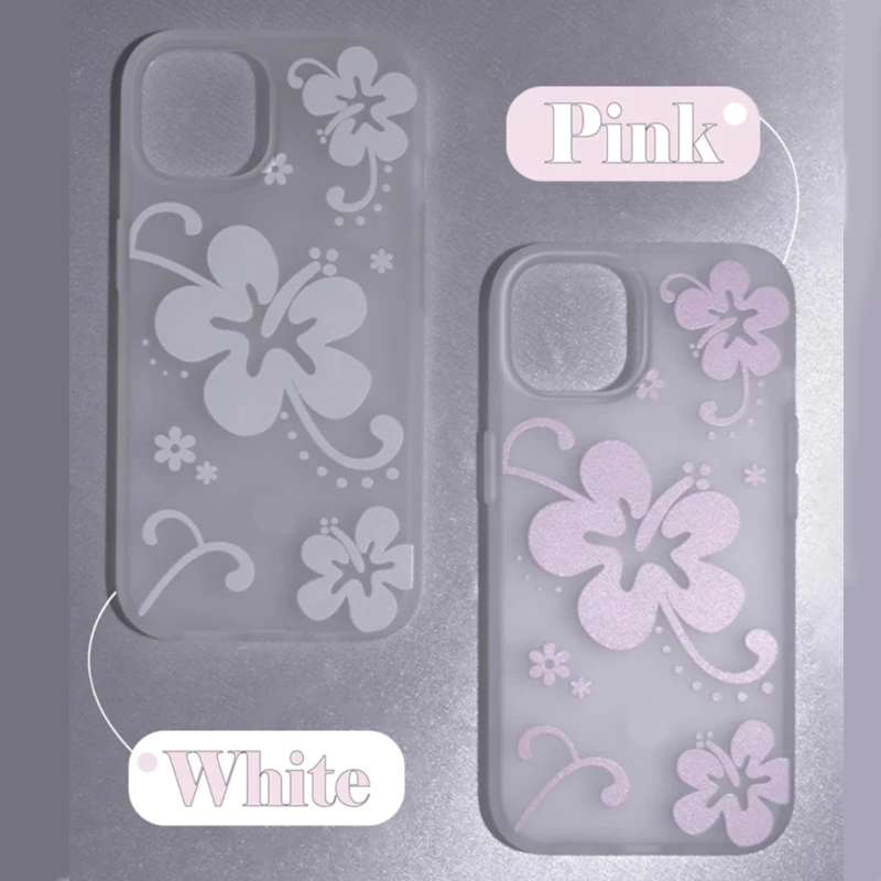 Dreamy ins flor de cerejeira borboleta coreano bonito caso de telefone para iphone 16 e 15 14 13 12 11 pro max xr xs 7 8 plus mini y2k capa