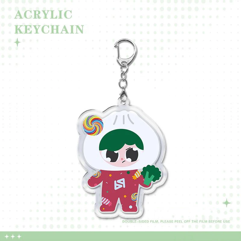 TV Serise Until We Meet Again BounPrem Cosplay Key Chain Acrylic Keychains Backpack Pendant Kawaii Key Ring Accessories