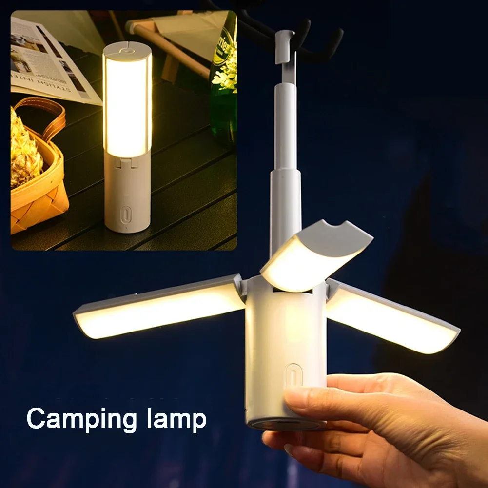 

Camping Horse Light Handheld Hanging Dormitory Lighting Outdoor Multifunctional Folding Camping Light Tent Atmosphere Light