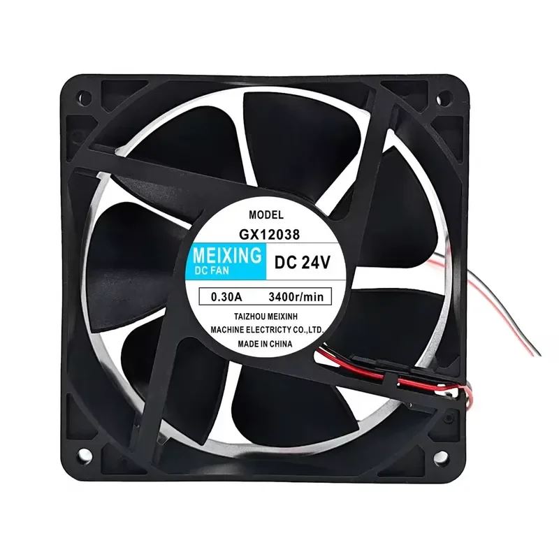 for MEIXING GX12038 Axial Flow Fan DC24V New