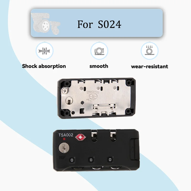 

For S024 Luggage Combination Lock Customs-Approved Anti-Theft Lock Tamper-Resistant, Wear-Resistant Travel Accessory