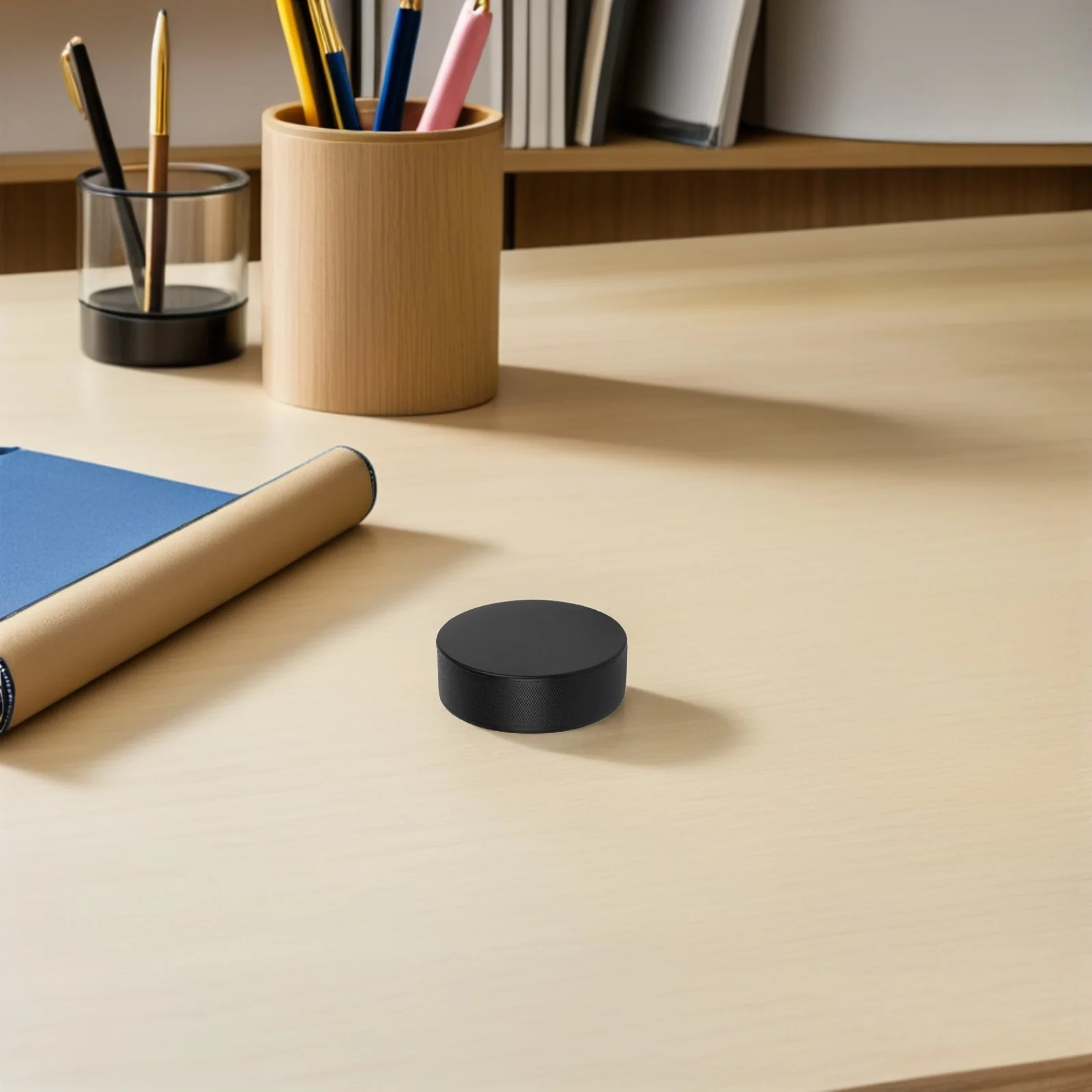 

12Pcs Mini Indoor Hockey Pucks Noise Reducing Safe Material Ideal for Practice Professional Training All Ages Enjoyment