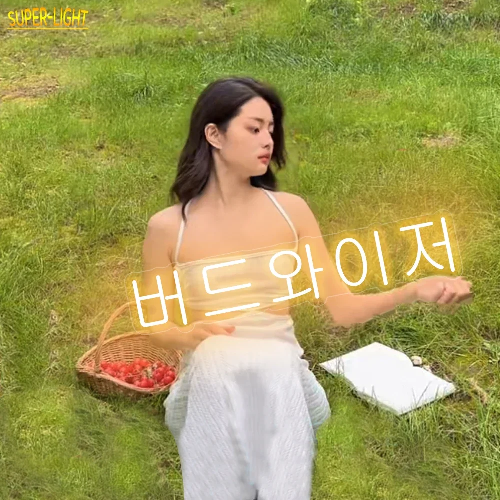 LED Store Open Sign Neon Lights 75X17cm  Budwei Busines Signs Wall Hanging Night Lamp Home For Bars Coffee Stores Decor