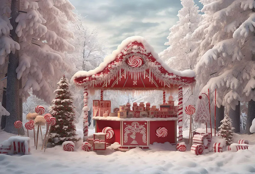 Mehofond-Red Candy Background Photography Stand para crianças, Portrait Studio Photo Prop, festa de aniversário, Natal, inverno, menina, ao ar livre