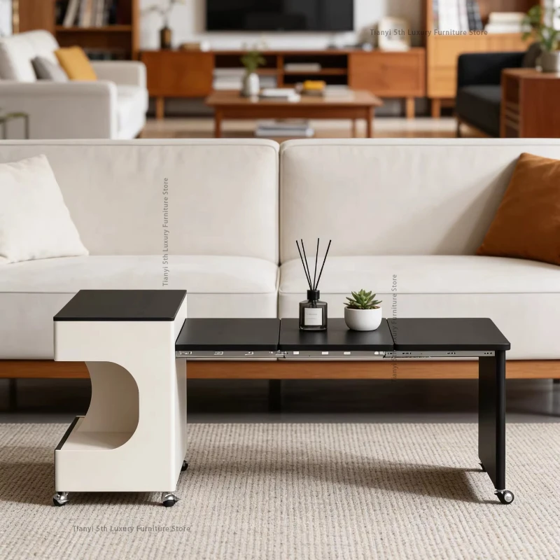 

Современный минималистичный журнальный столик в скандинавском стиле, высококачественный центральный журнальный столик для гостиной, телескопическая конструкция, мебель для дома, mueble FYCT