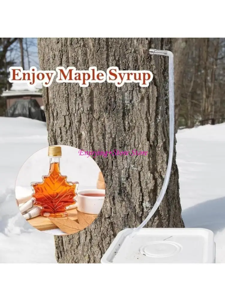 

G6DA 10PEECE Multoclose Maple Syrove Setting с 4 металлическими носиками 4 пластиковые трубки и 2 удобные щетки