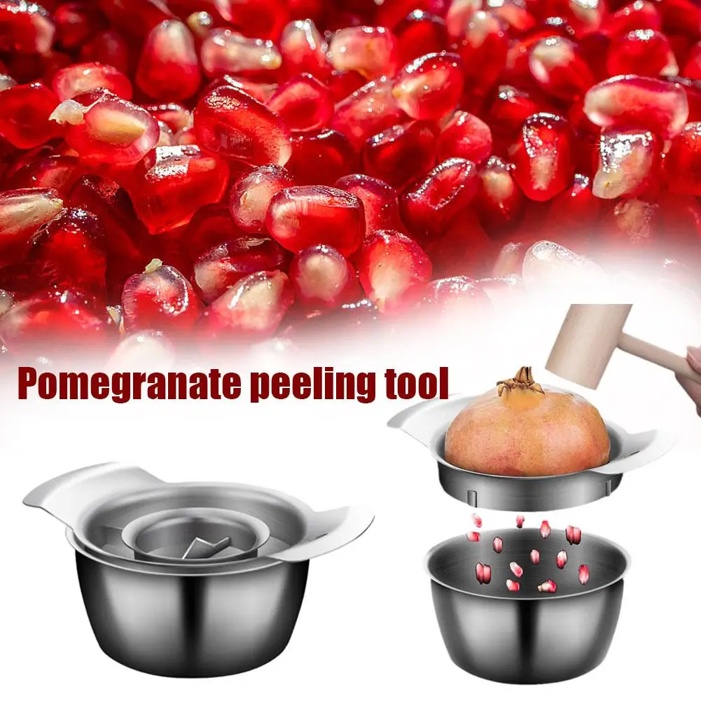 Stainless Steel Pomegranate Peeling Pulp Separator Seed Gadget Tool Vegetable Peeler And Kitchen Fruit Kitchen Remover O1b9