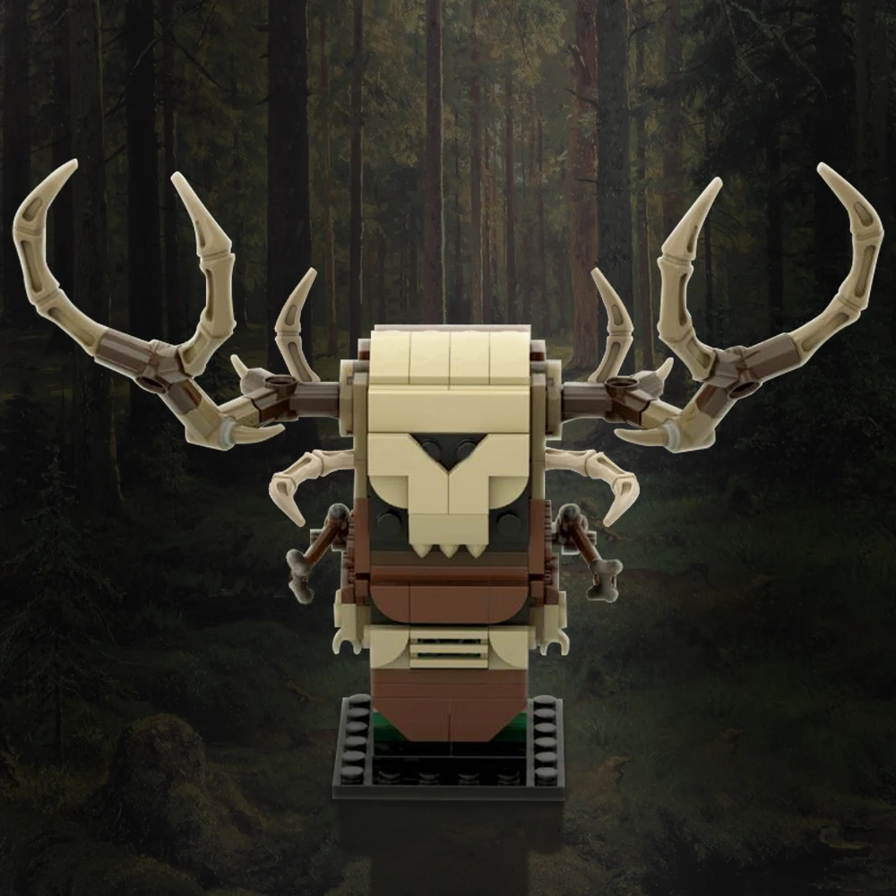 MOC Game The Witcher 3 Leshen Brickheadz The Witcher 3 Figures Toy Model Building Block Toys Kid Birthday Gift Collectible Toys