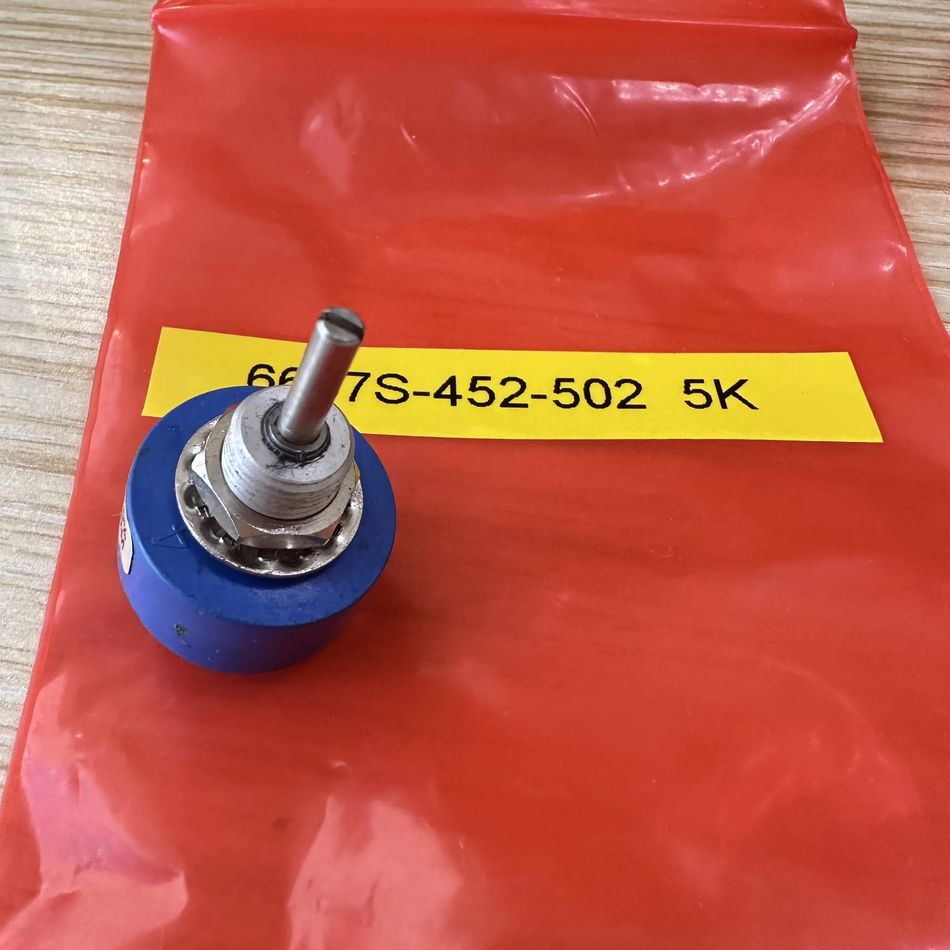 [RK]  BOURNS 6637S-452-502 5K conductive plastic potentiometer shaft 3MM switch（Pre-order consultation）