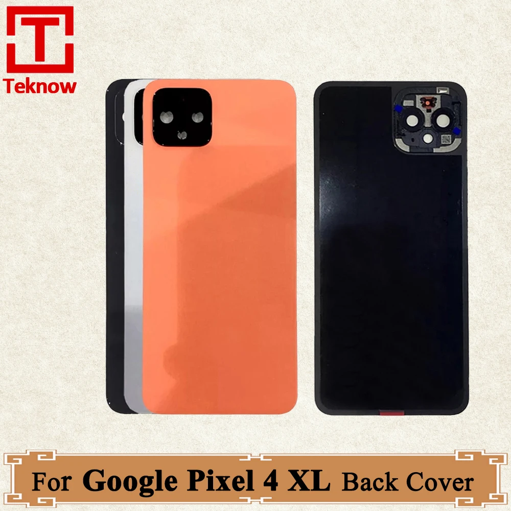 

Original Battery Cover For Google Pixel 4 XL Back Rear Door Back Panel Housing For Google Pixel 4XL Back Battery Cover Replace