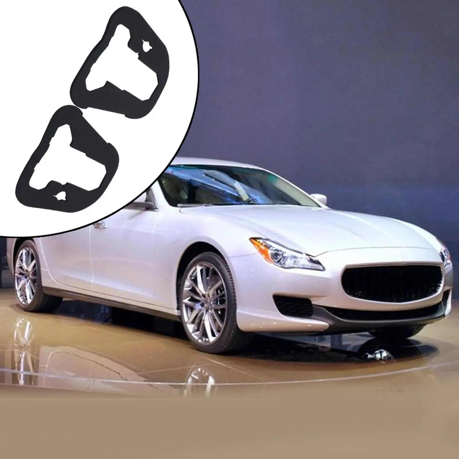 

Комплект задних прокладок с шумоподавлением, водонепроницаемая защитная прокладка, подходит для Golf MK4 ACC, запасные части автомобиля 1J6945191