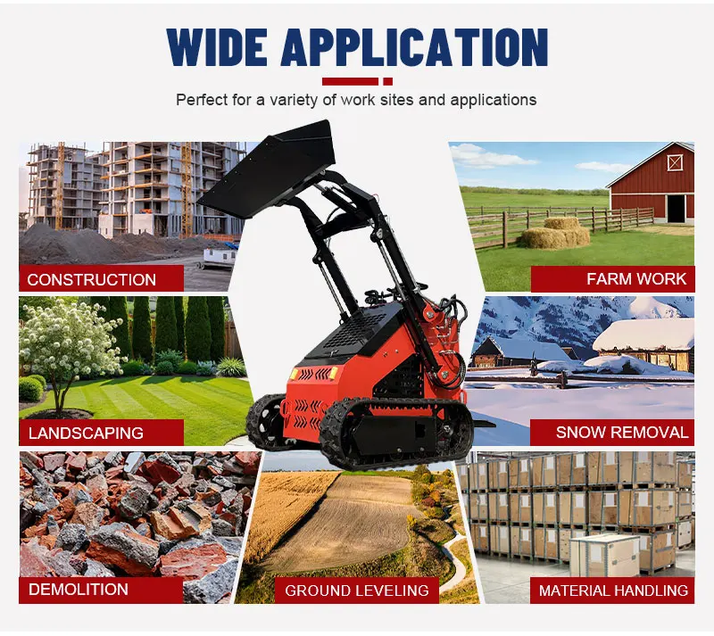 Mini-Kompaktlader 380 USA Lagerbestand Landwirtschafts- und Bauausrüstung – Detail 6