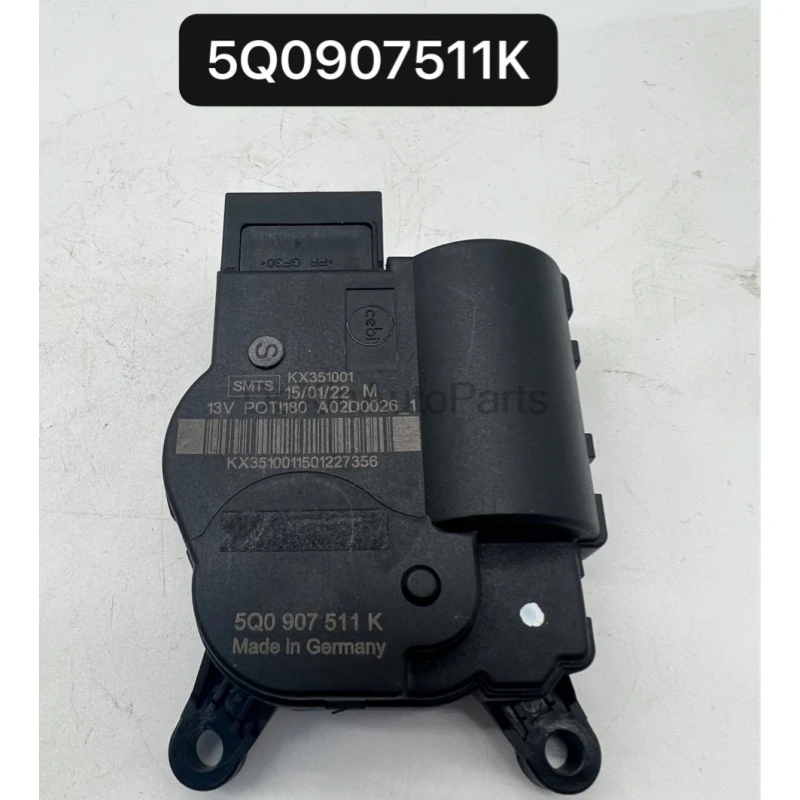 604339 5Q0-907-511-K 5Q0907511K  HVAC Blend Door Actuator suitable for VW Touran Golf Skoda Octavia Superb Seat Leon Ateca Atlas