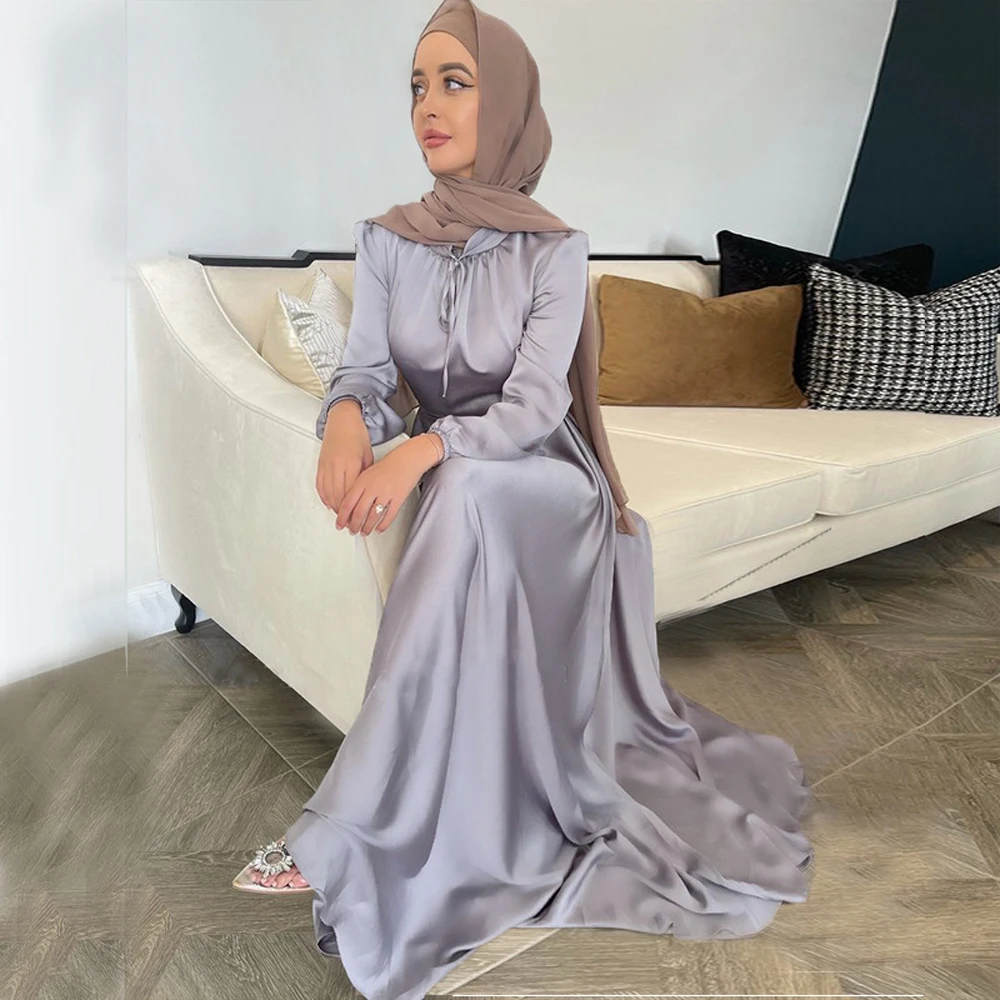 2022 Abaya Dubai  Muslim Fashion Hijab Dress Kaftan Islam Clothing African Maxi Dresses For Women Vestido Robe Musulman De Mode