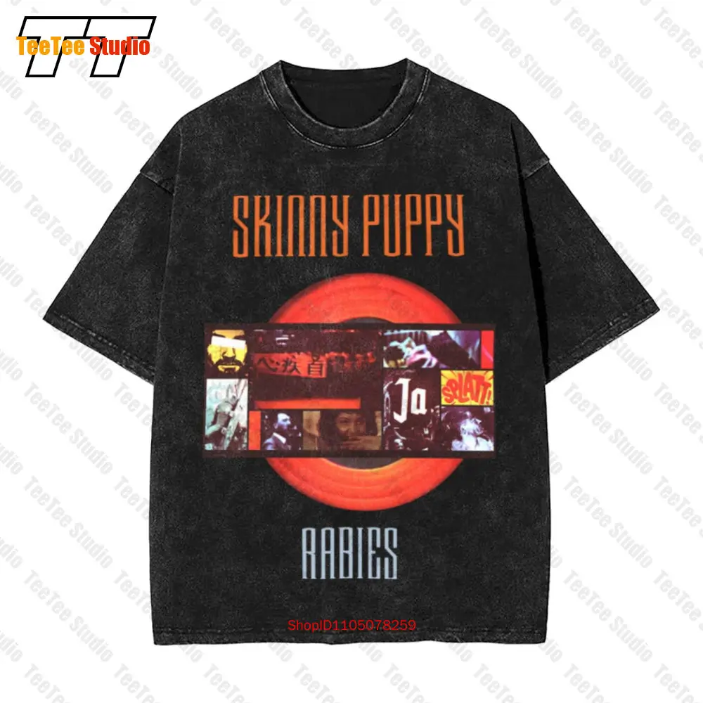 Skinny Puppy Vintage T-shirt surdimensionné PUIT