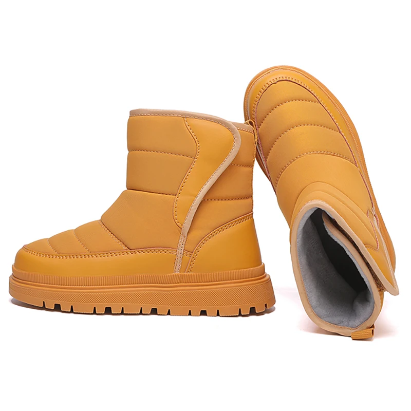 

GudaFoot Toddler Boys Girls Boots Kids Work Boots Winter Snow Boot Lace Up Hiking Outdoor Shoes (Toddler/little Kid)