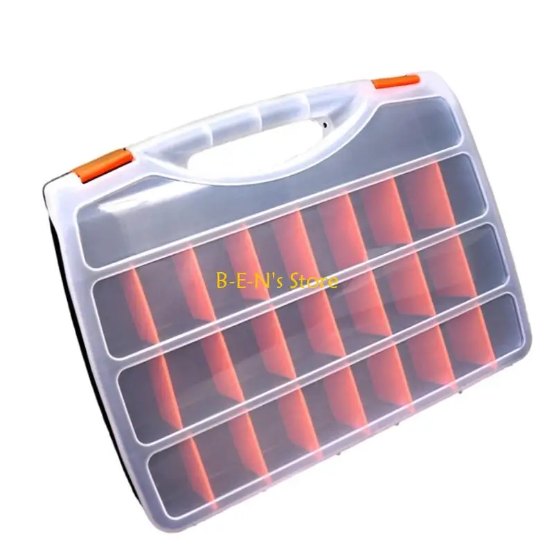 Y1AD Double Side Tool Box Tool Metal Hardware Box Storage Hardware