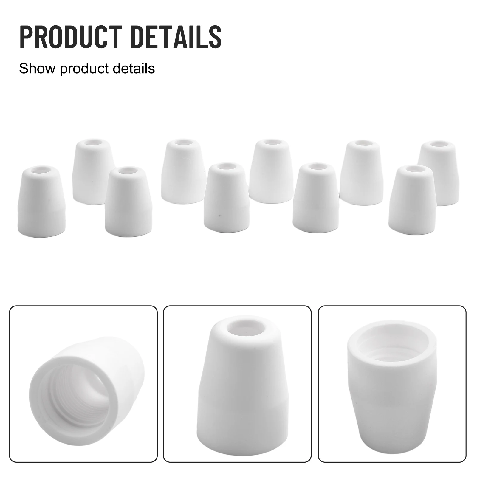 

Practical High Quality Shield Cup Cup CUT40/50 Consumables Cups CUT-40D Cutting LGK-40 PT-31 Suitable For CUT-40 Torch