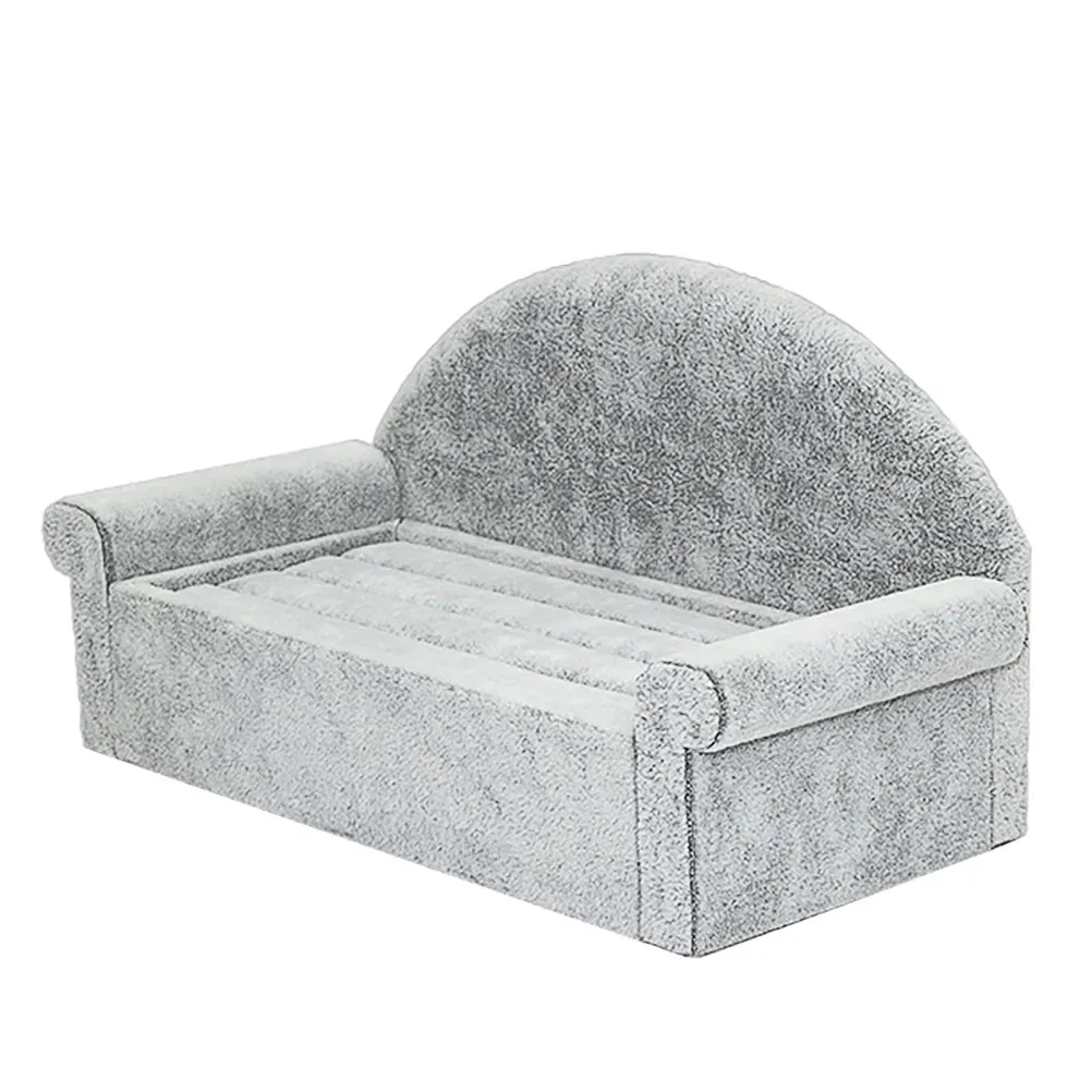 

1Pcs Jewelry Display Stand Sofa Shape Suede Creative Jewelry Organizer Ring Display Rack Elegant Holder for Home Shop Countertop