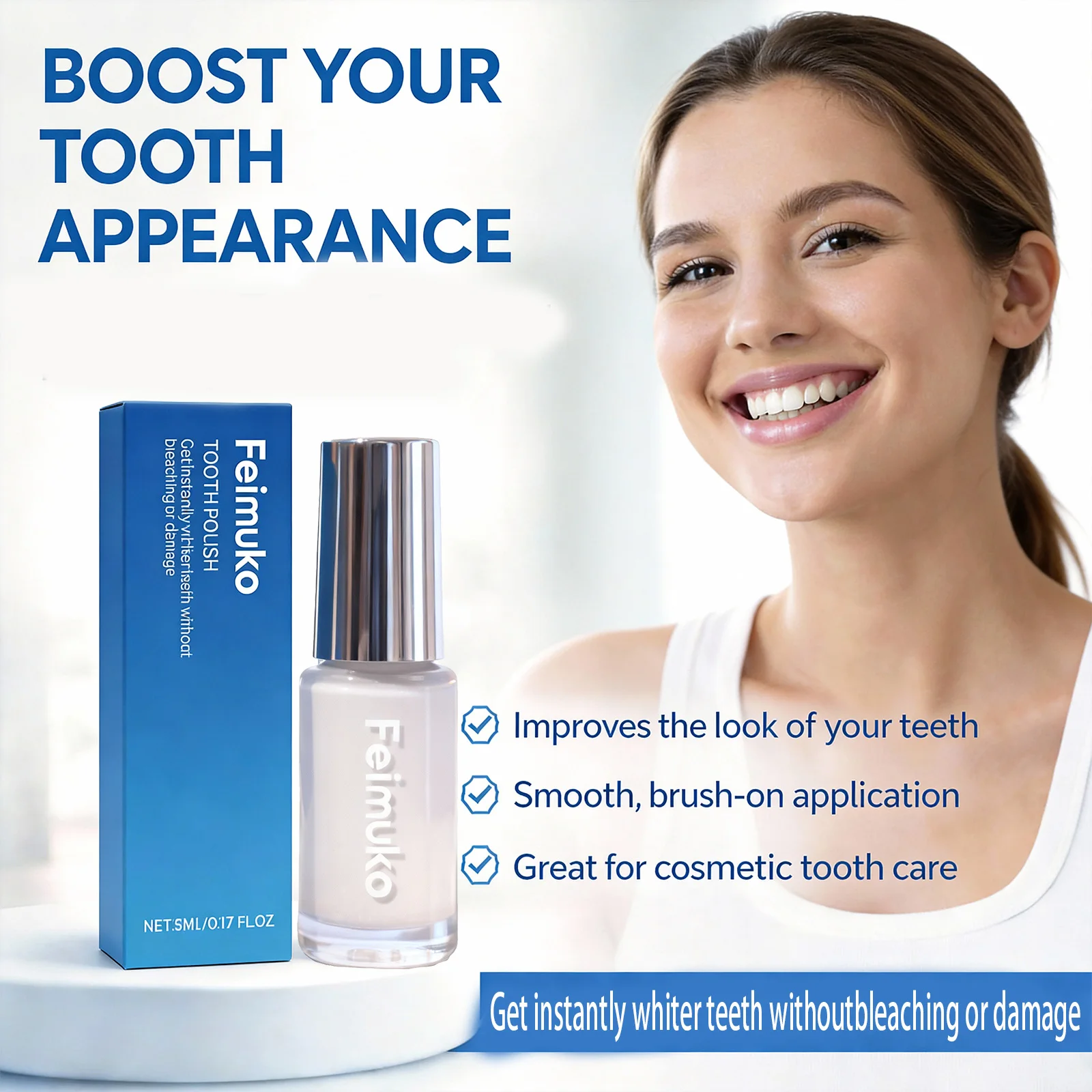 

Косметическое средство для отбеливания зубов: жидкость для удаления пятен и зубного камня, устранения запахов, улучшения внешнего вида зубов, формула для нанесения кистью, уход за полостью рта