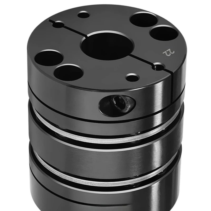 Steel double diaphragm  8-hole high torque servo motor clamping coupling