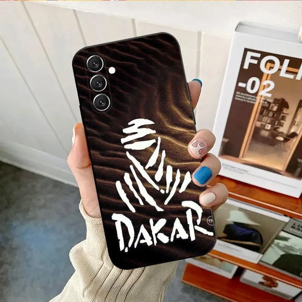 Rally D-Dakar Logo  Phone Case For Samsung Galaxy A13,A21s,A22,A31,A32,A52,A53,A71,A80,A91 Soft Black Cover