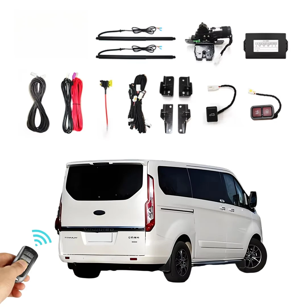 Plug&Play Liush Power Electric Tailgate Lifter Remote Auto Car Trunk Opener for Ford Tourneo Custom With Foot Kick Sensor Modify