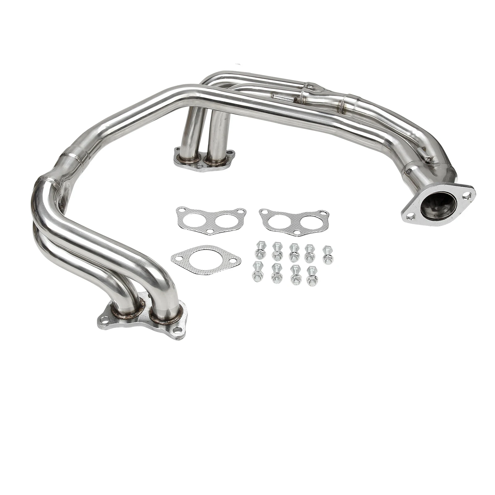 Factory Supply EJ25 Exhaust Header Stainless Steel for 97-05 Subaru Impreza RS 2.5L Non-Turbo