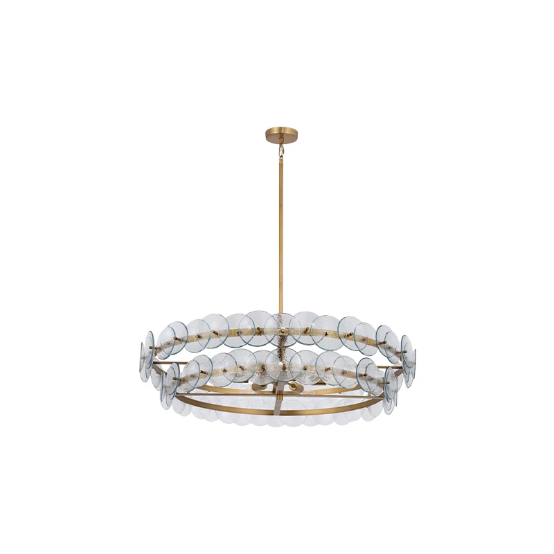 

E14 Dimmable LED French Design 2025 Chandelier Lighting Hanging Lamps Lustre Suspension Luminaire Lampen For Foyer Dinning Room