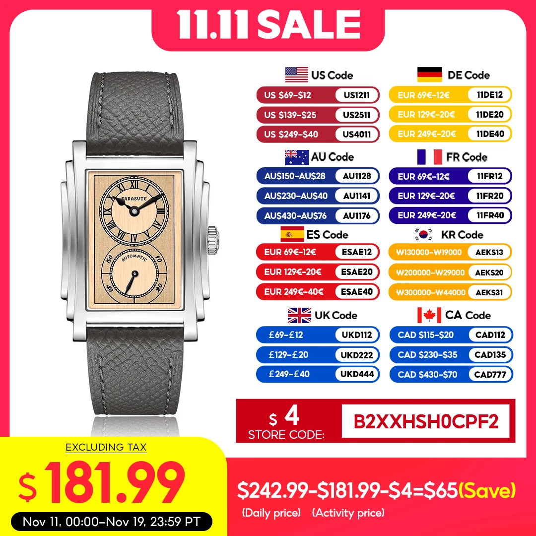 FARASUTE Doctor Watch New Luxury Fully Automatic Mechanical Men Watch Seagull Sports Sapphire Stainless Steel Waterproof Watch