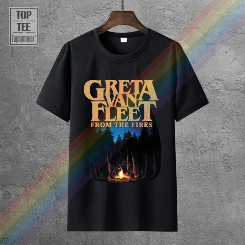 Greta Van Fleet From The Fires Edition Poster T-Shirt Mens