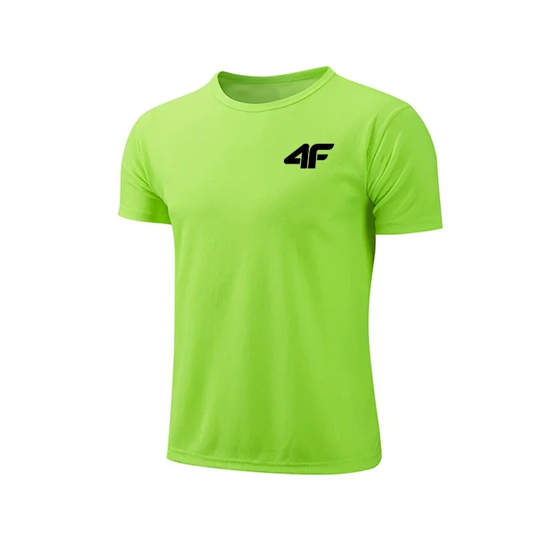 Men's Summer Exercise Trainning T-shirt High Quality Breathable Quick Dry Short Sleeved Top Marathon Gym Fitness Basketball Tees image 5