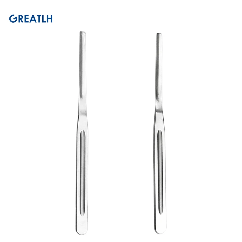 Stainless Steel Nasal Introducer Nasal Prosthesis Guide with Hole No Hole Cosmetic Surgery Instrument