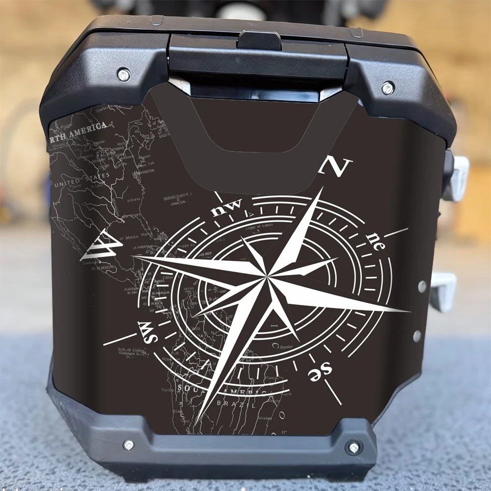 For BMW R1300GS Adventure R 1300 GS R1300 GS ADV 2024 2025 Motorcycle Suitcase Stickers Accessories Side Boxes Top Luggage Decal