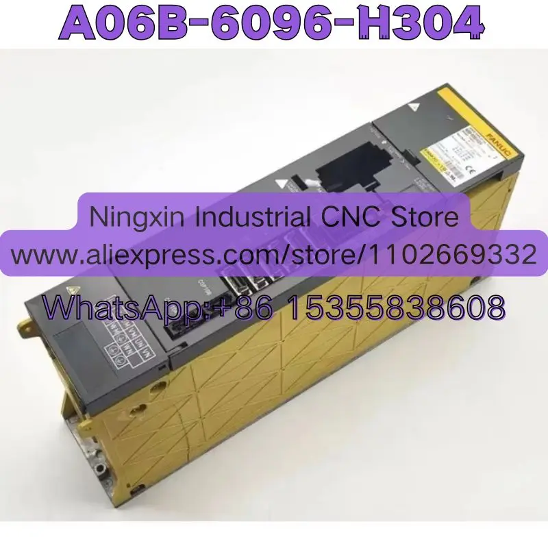 Latest Quotation Used FANUC A06B-6096-H304 A06B 6096 H304 Servo Drive Amplifier For CNC System Tested OK