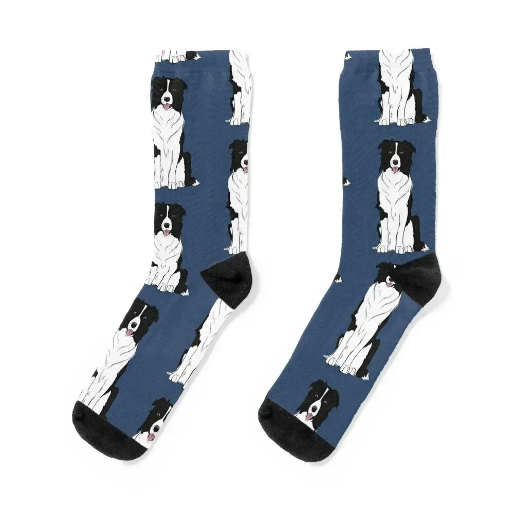 

Border Collie I Socks Christmas cool Heating sock Children's Woman Socks Men's