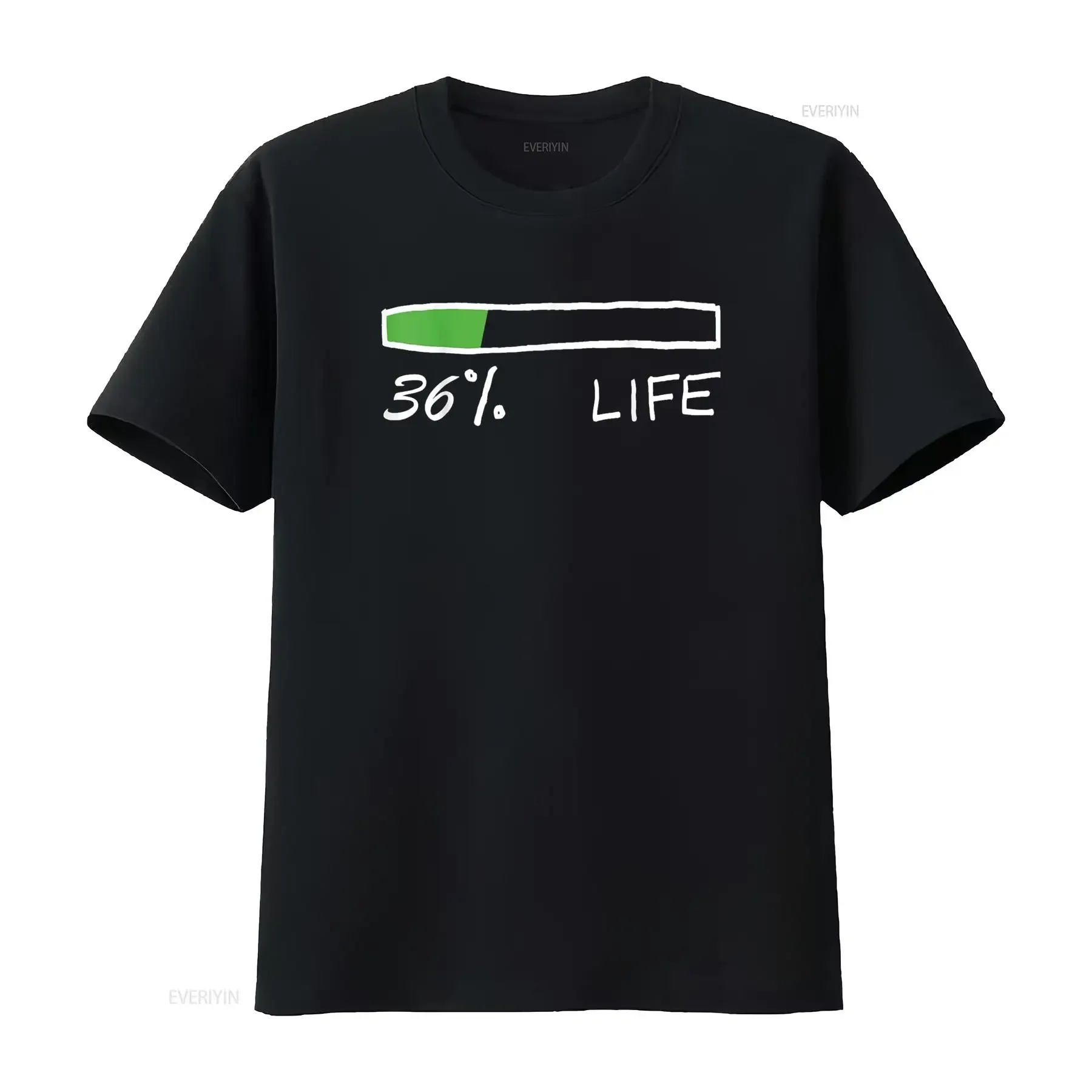 NAS DAILY 36 LIFE T Shirt vintage Washed Top For Everyday Wear Casual Versatile graphic Breathable Slightly Soft Stylish