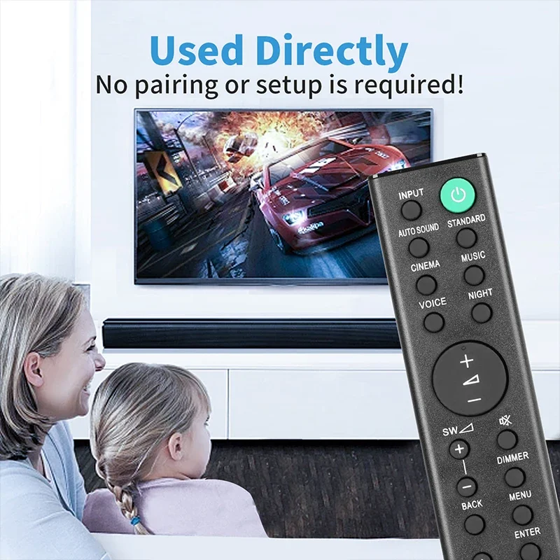 RMT-AH412U Fernbedienung für Sony AV-System HT-S20R HT-S40R HT-S500RF HT-S700RF SS-S20R SS-S40R SS-SS20R SS-SS40R SA-WS20R