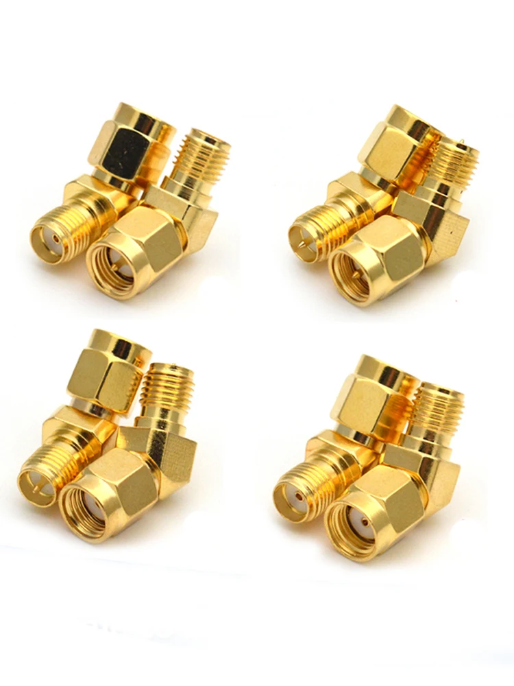 1 Stück SMA zu SMA Adapter 45 135 Grad RP-SMA Stecker auf RP-SMA Buchse RF-Verbinder FPV Rennbrille Antennenadapter – Detail 2