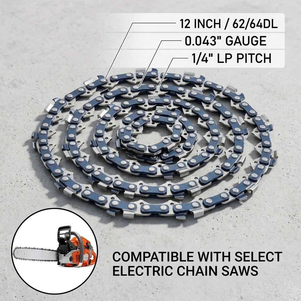 1pcs 12 inch chainsaw chain 043