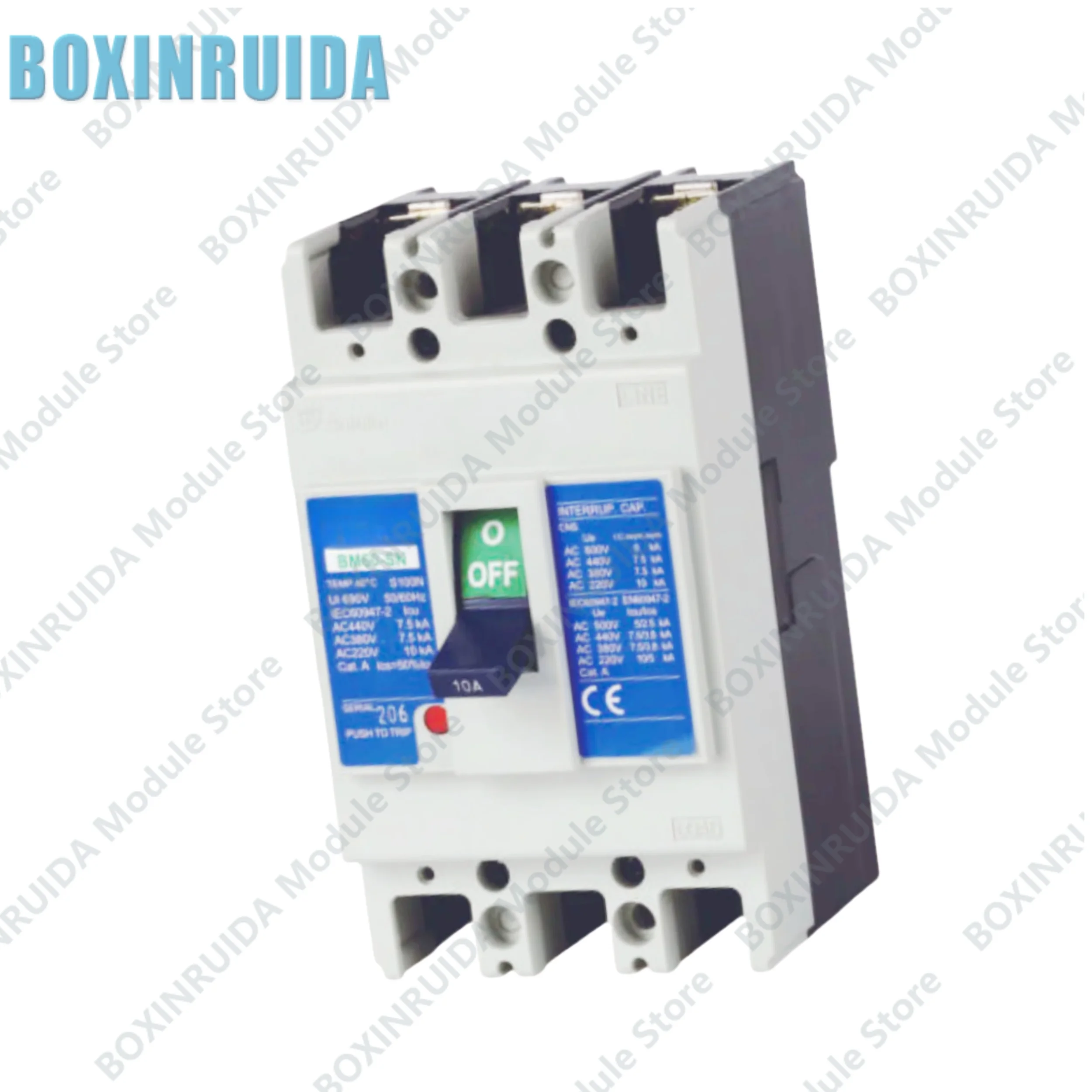 Brand new original Molded case circuit breaker BM60-SN 2P 10A 16A 20A 25A 32A 40A 50A 60ABM60-SN 2P 10A 16A 20A 25A 32A 40A 50A