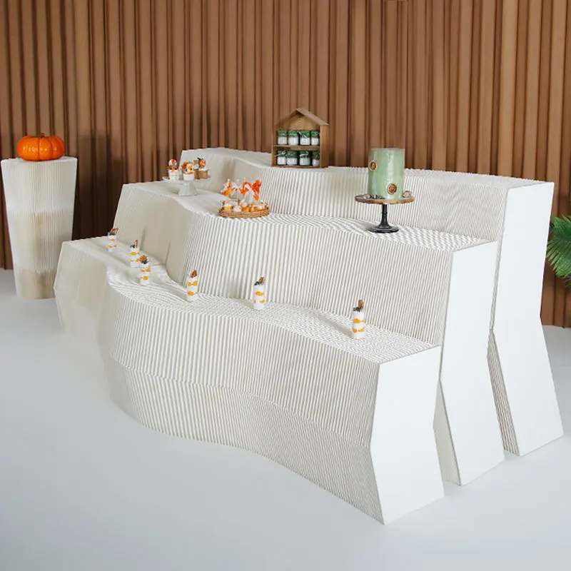 Creative Exhibition Arrow Long Strip Nakajima Multifunctional Window Floor-to-Floor Display Stand Cosmetics Apparel Bag Display