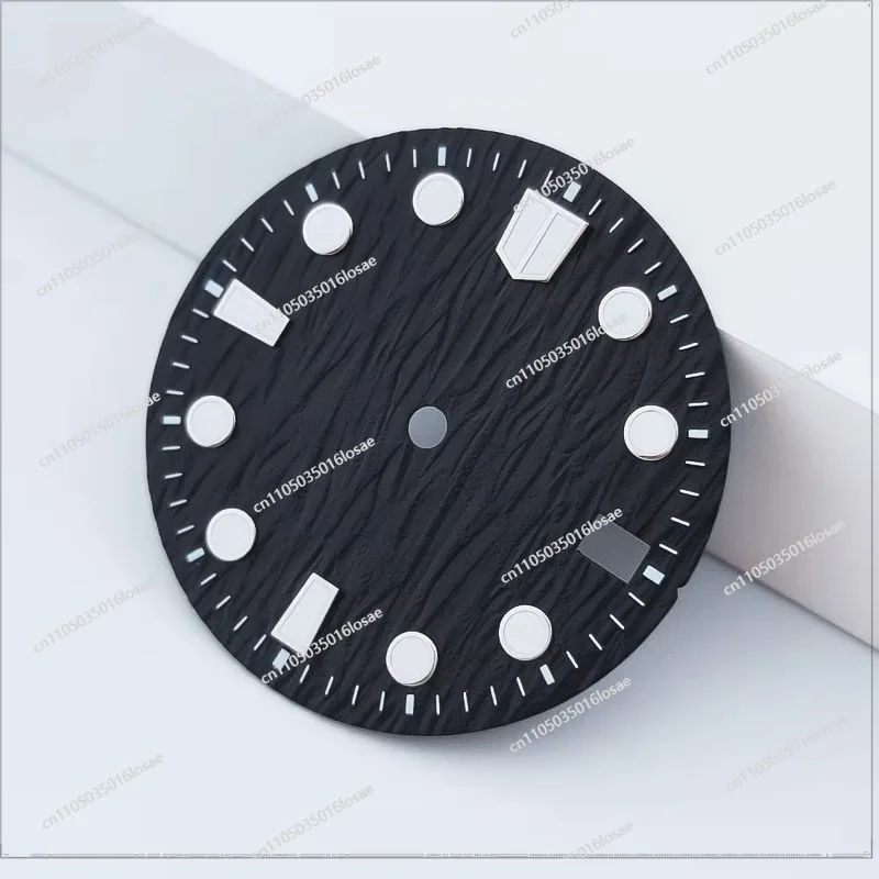 For 28.5mm Dial Green Luminous for NH35MOVT Dial Watch Accessories NH35MOVT Case