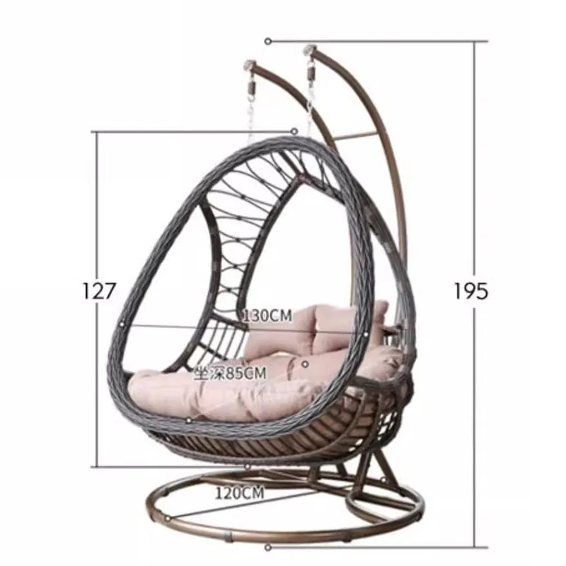 Retro Balcony Hanging Chair Indoor Cheap Hammock Swing Hanging Chair Outdoor Garden Sedie Da Giardino Esterno Chair Decor