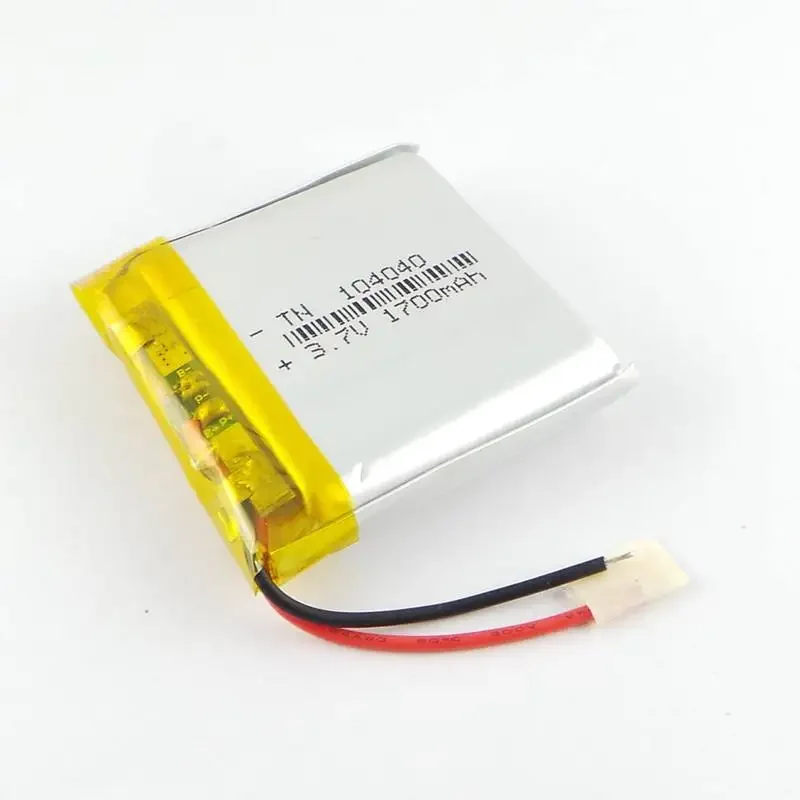 New Brown 3.7V Lithium Polymer Battery 104040 1700MAH Batteries Rechargeable Li-ion Cell Good A