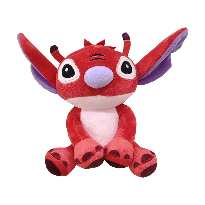 Disney Cartoon Blue Pink Stitch peluche bambole Anime giocattoli Lilo e Stitch 20CM Stich peluche peluche regali di natale per bambini