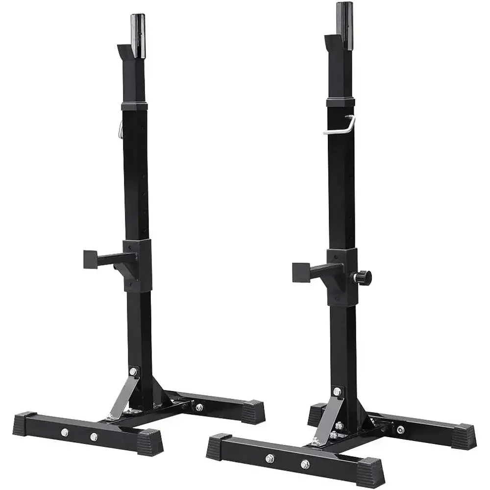Portable Squat Rack 44-70 Inch Adjustable Home Gym Workout Stand for Strength Training