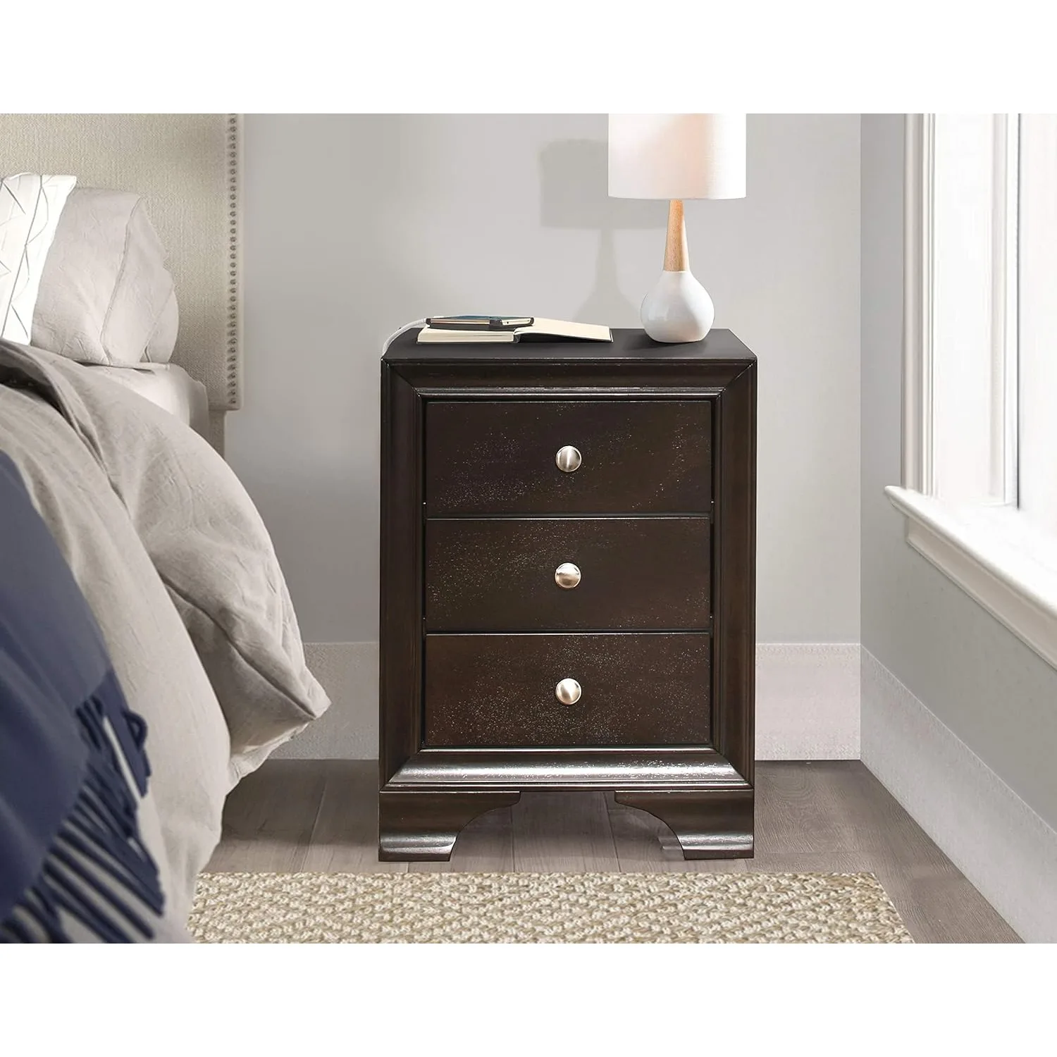 Lexicon Azalea Nightstand, Brown