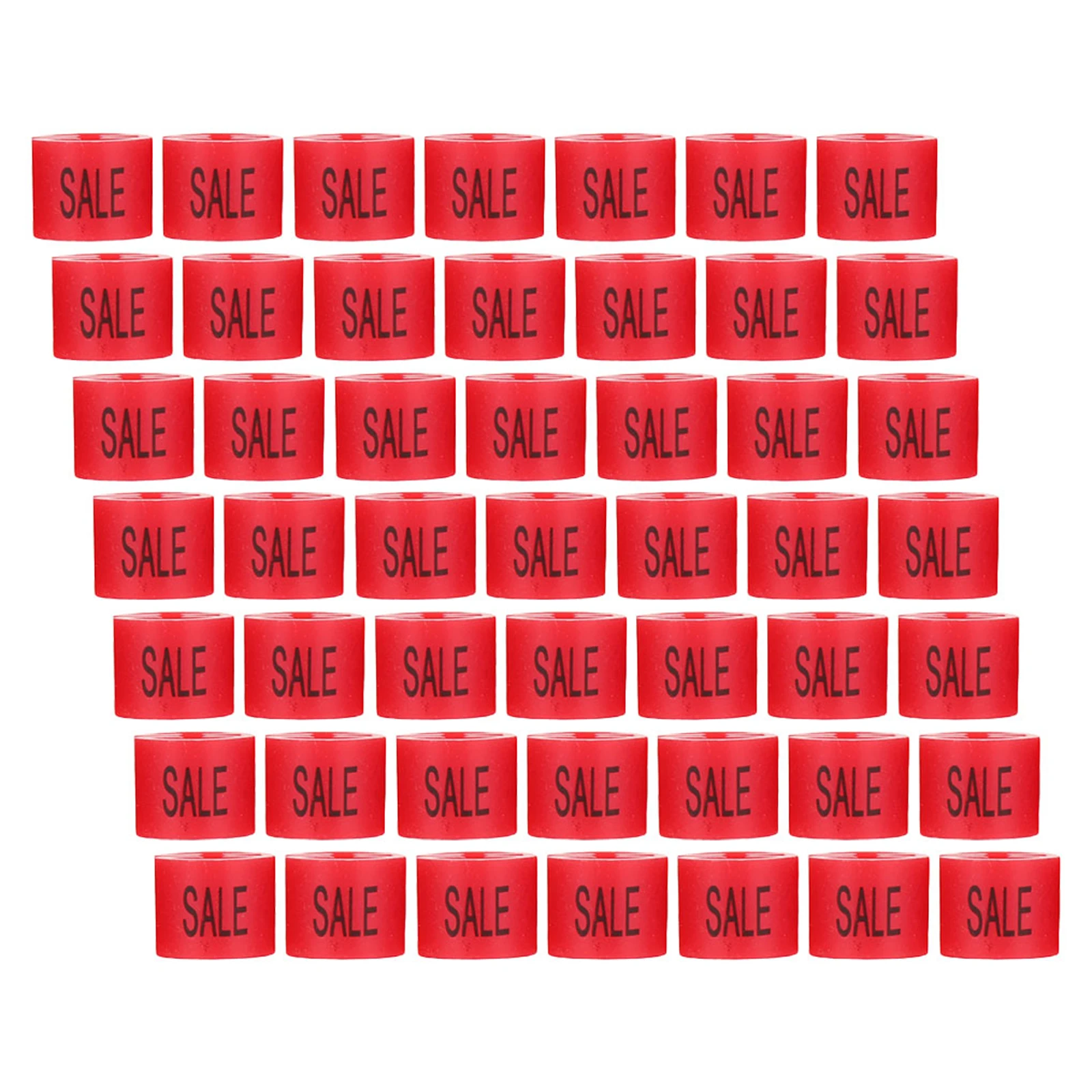 

50pcs Size Ring Buckle Labels Hangers Tags Marker Garment Markers Closet Clothes Clips Sale Assortment Kit Plastic Colorful